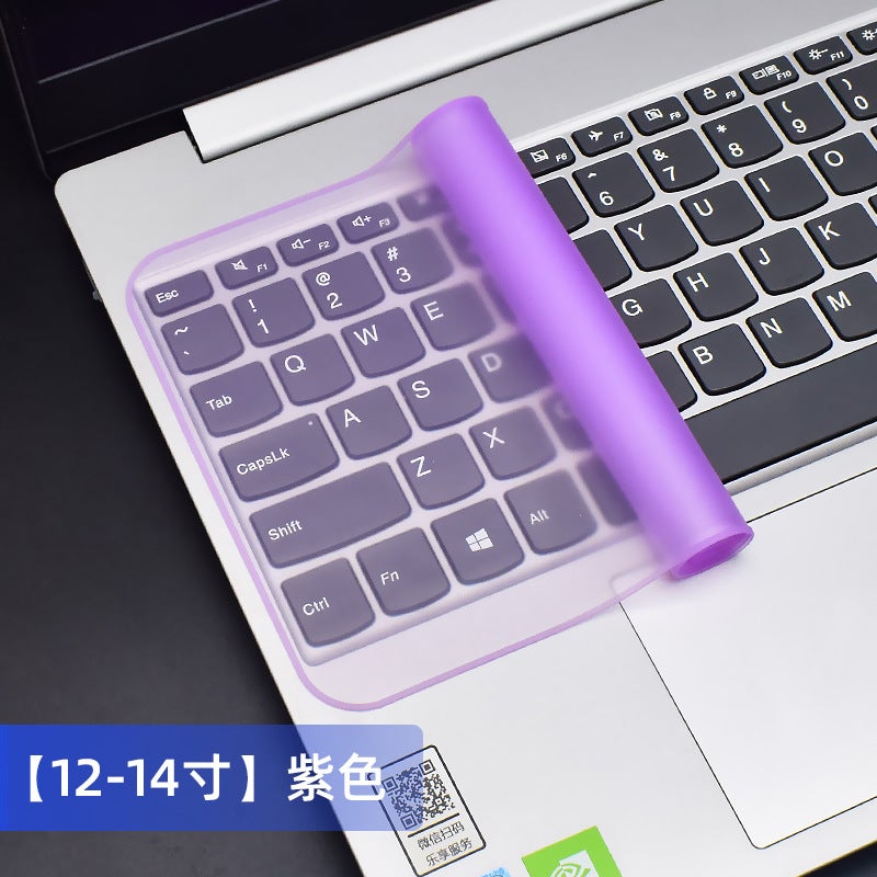 Laptop Keyboard Film Silicone 14/15.6 Inch Keyboard Protection Film Cartoon Dust Cover Universal Film - Image 1
